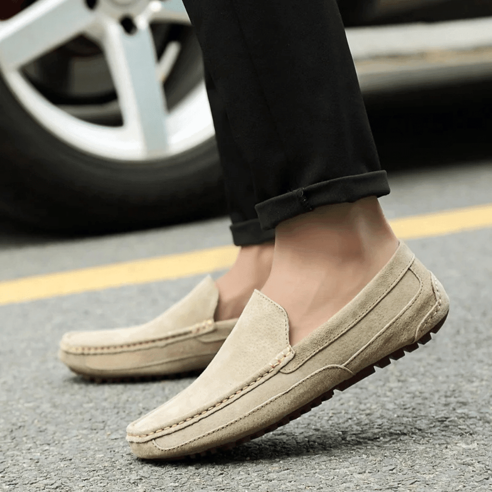 Men's Leather Moccasin Sweden Verno