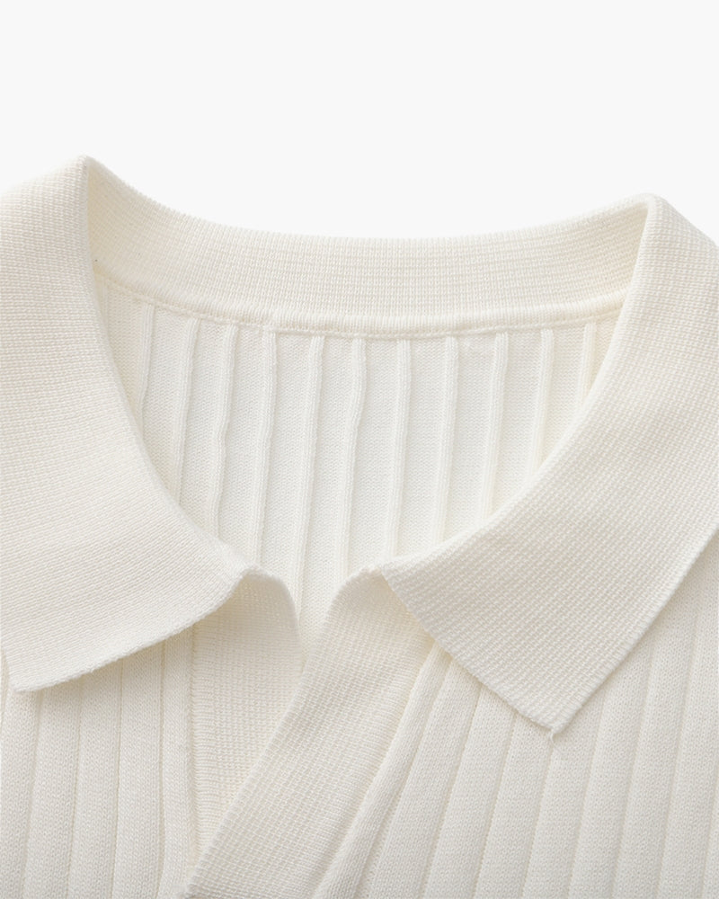 Premium Ribbed Polo