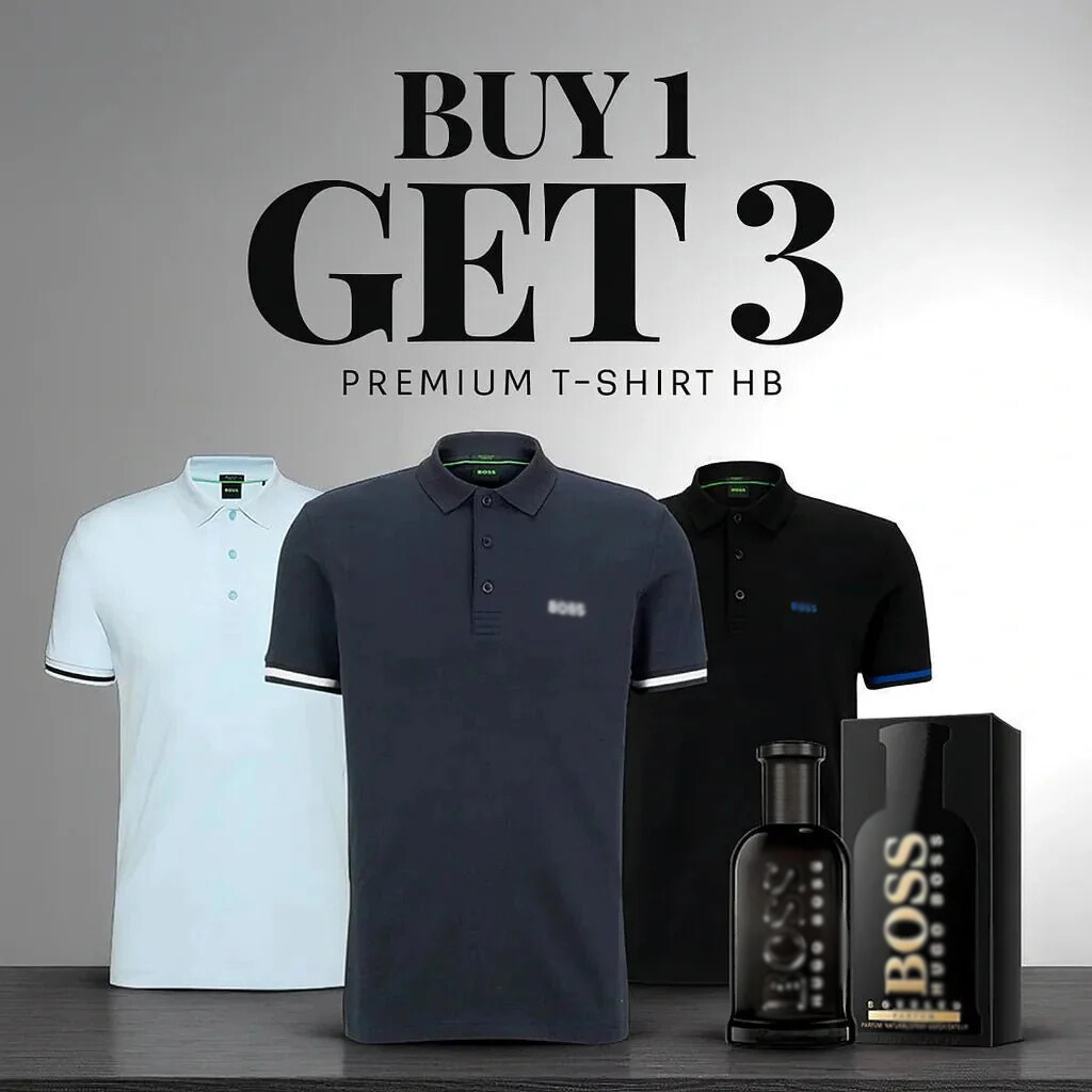HB | Premium Polo Shirt (Buy 1, Get 3)